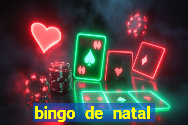 bingo de natal para imprimir gratis