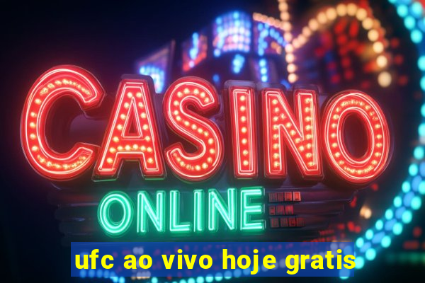 ufc ao vivo hoje gratis