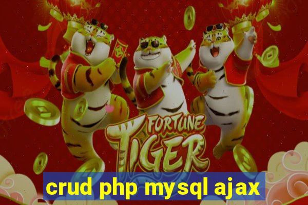 crud php mysql ajax