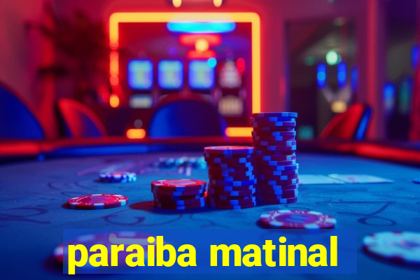 paraiba matinal