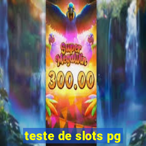 teste de slots pg