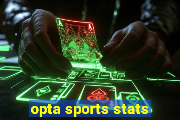 opta sports stats