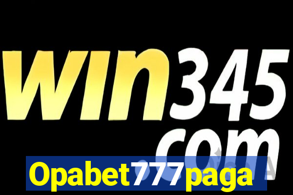 Opabet777paga