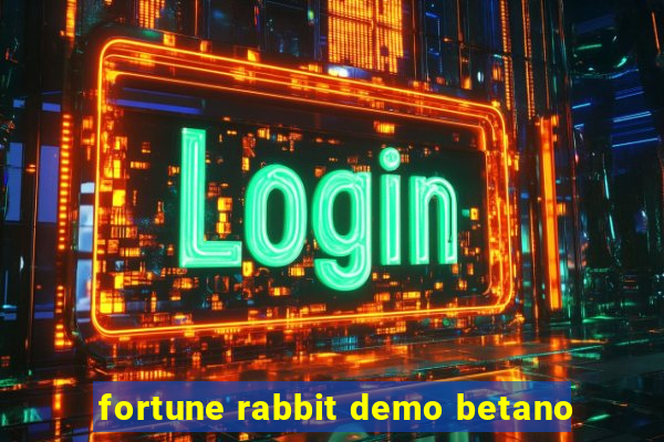 fortune rabbit demo betano