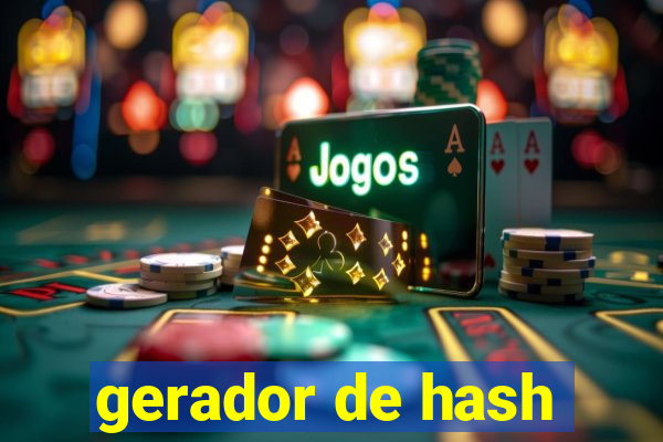 gerador de hash