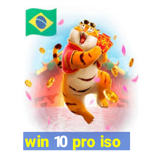 win 10 pro iso