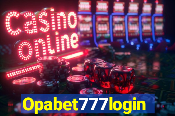 Opabet777login