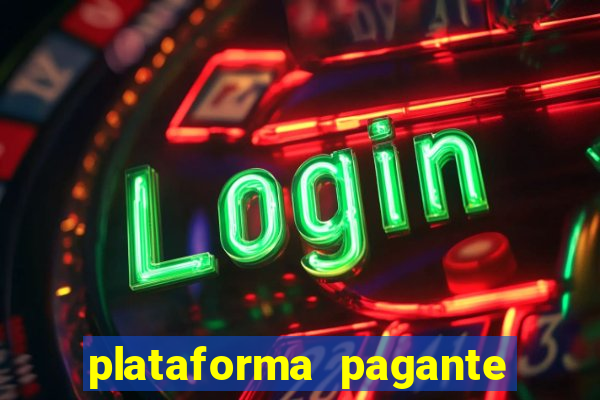 plataforma pagante fortune tiger